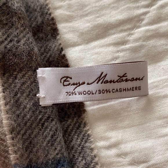 Wool/Cashmere Enzo Mantovani Scarf - Picture 2 of 10